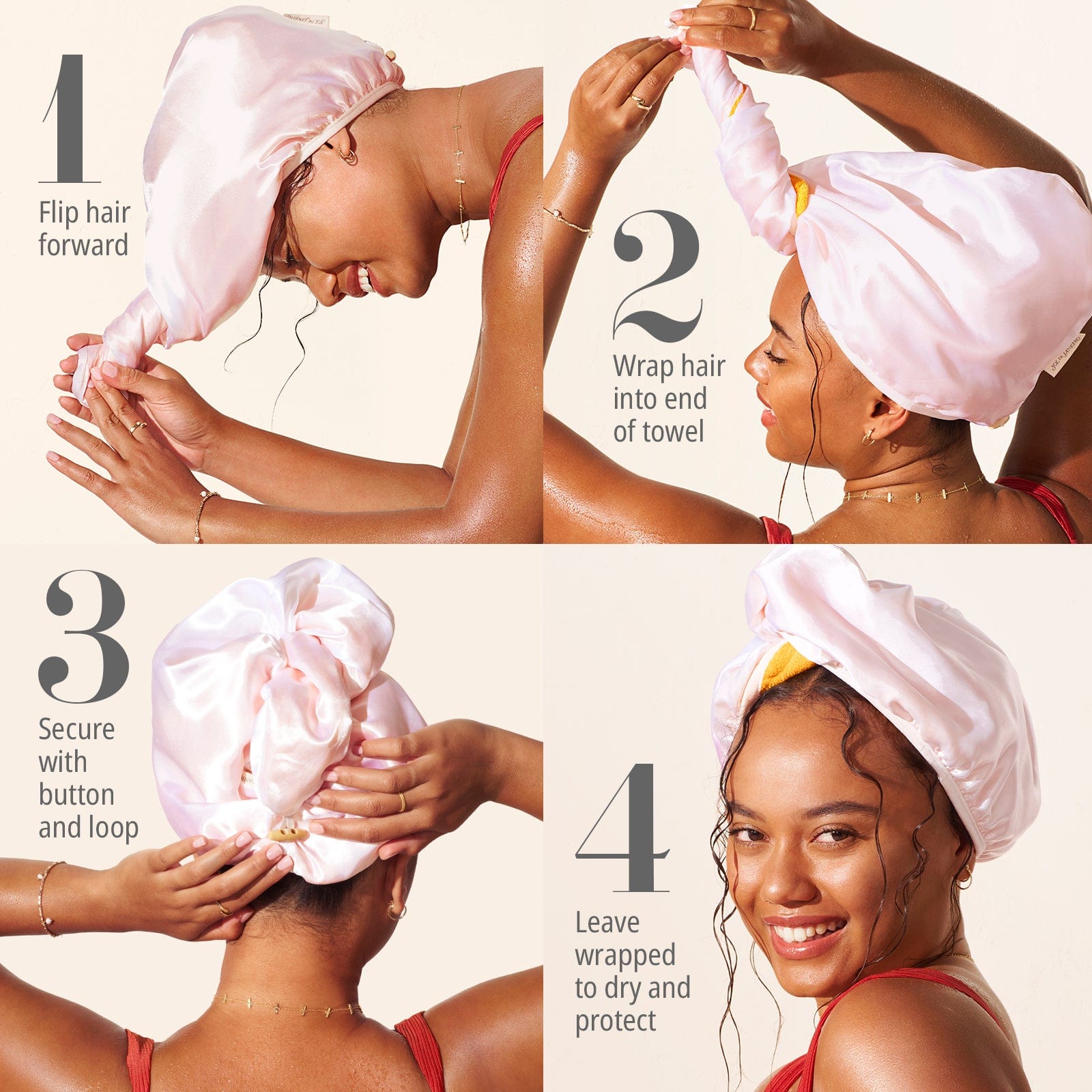 Sol Dual-Sided Hair Towel