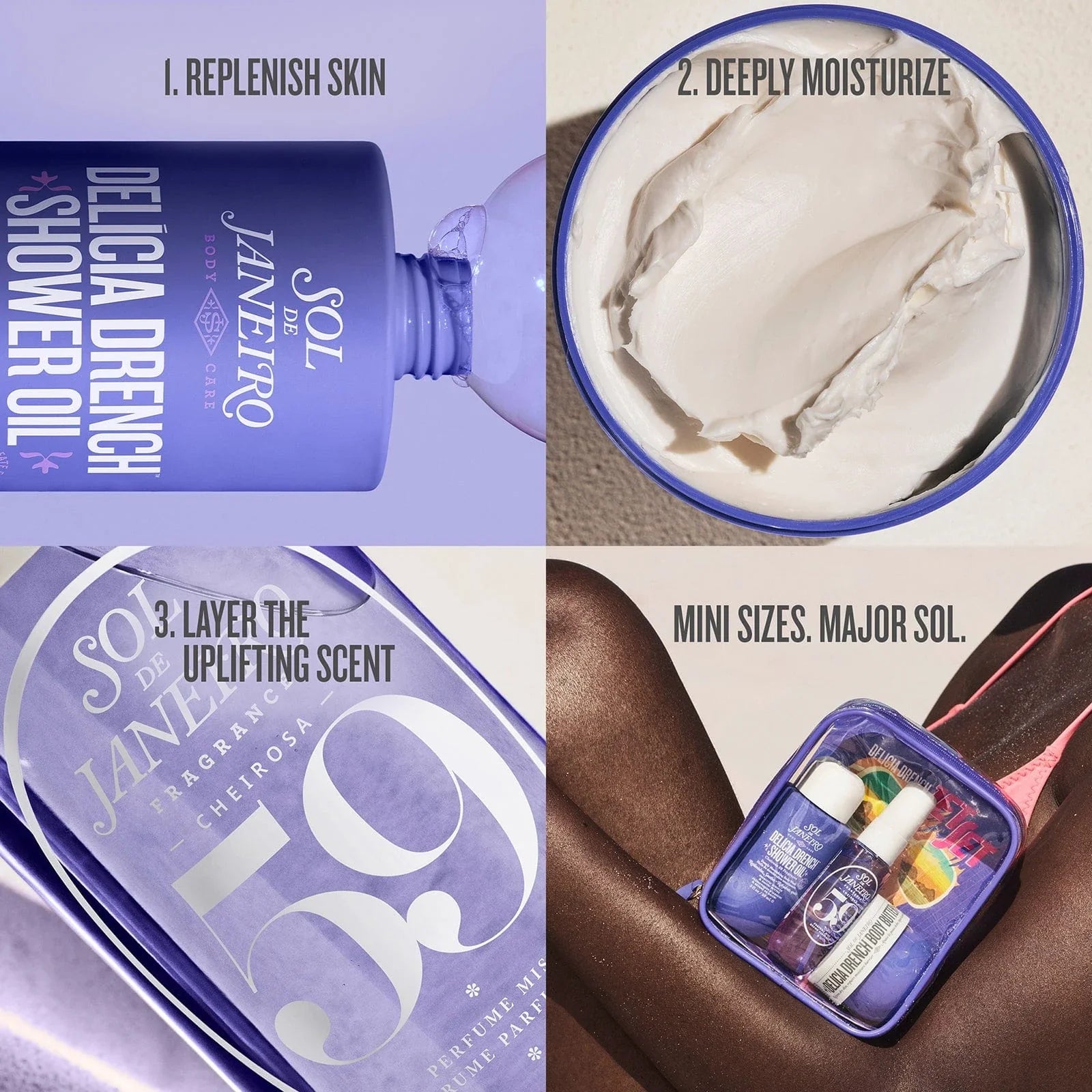 Delícia Drench™ Jet Set